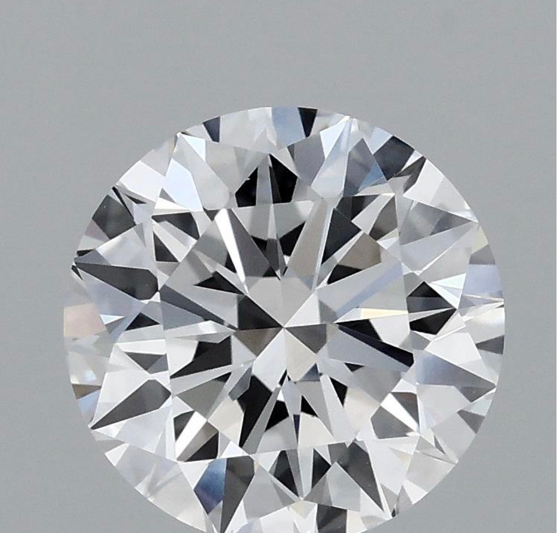 Diamant Brillant Schliff 0,49 Karat / VS1 / D / IGI zertifiziert / CVD