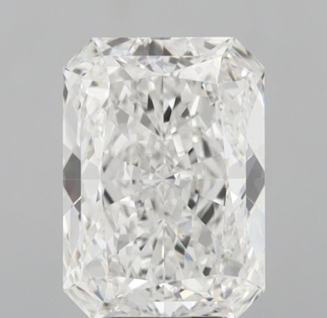 Diamant Radiant Schliff 6,08 Karat / VS1 / F / IGI zertifiziert/ CVD
