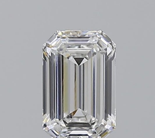 Diamant Smaragd Schliff 1 Karat / VVS2 / D / IGI zertifiziert / CVD