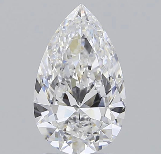 Diamant Tropfen Schliff 2 Karat / VS1 / D / IGI zertifiziert/ CVD