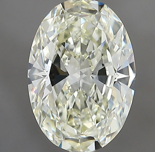 Natürlicher Diamant Oval Schliff 1 Karat / VVS2 / L / IGI zertifiziert