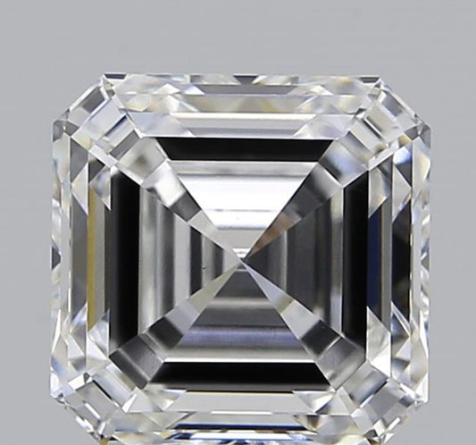Diamant Asscher Schliff 5,03 Karat / VS1 / E / IGI zertifiziert / CVD
