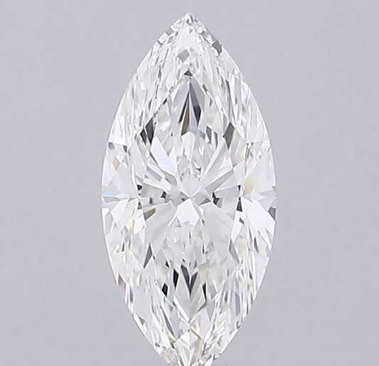 Diamant Marquise Schliff 3,32 Karat / VVS2 / F / IGI zertifiziert / CVD